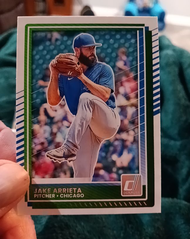 2025 Panini Donruss #11 Jake Arrieta — front