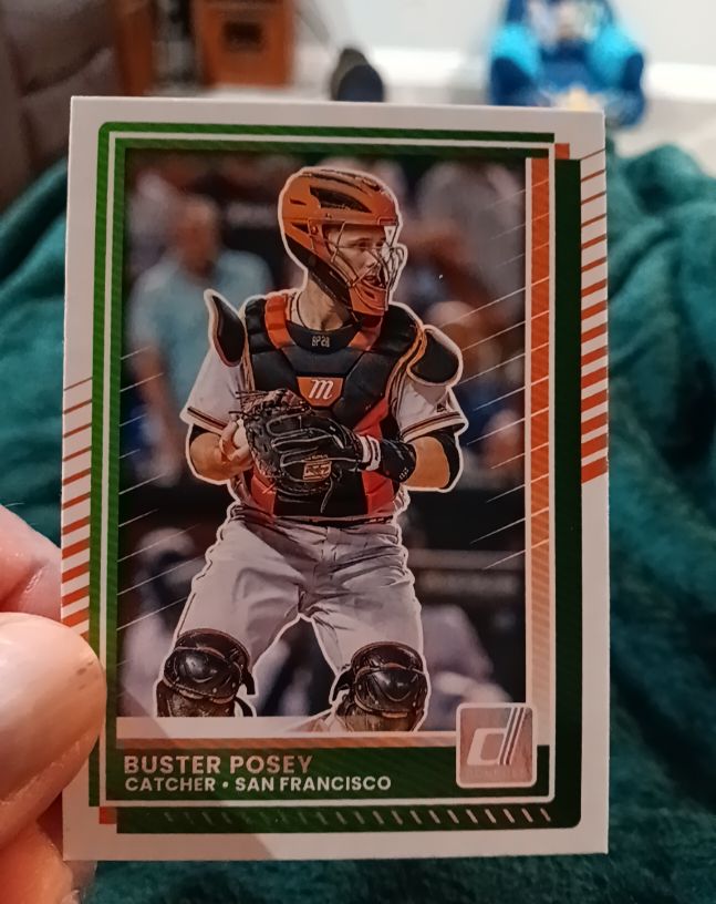 2025 Donruss #15 Buster Posey — front