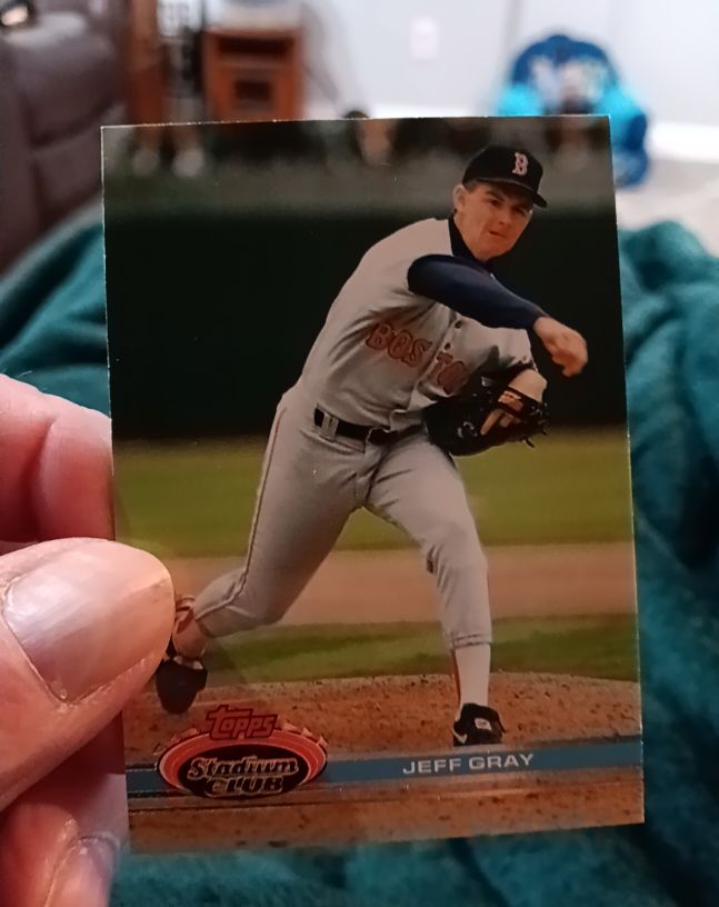 1991 Topps Stadium Club #151 Jeff Gray — front