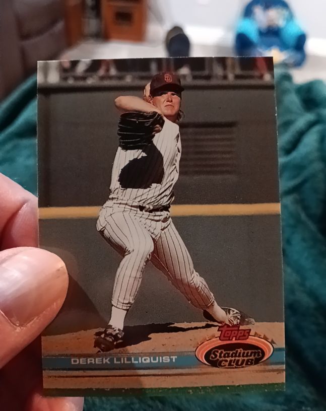 1991 Topps Stadium Club #268 Derek Lilliquist — front