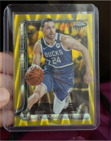 2025-26 Topps Chrome #190 Pat Connaughton — front
