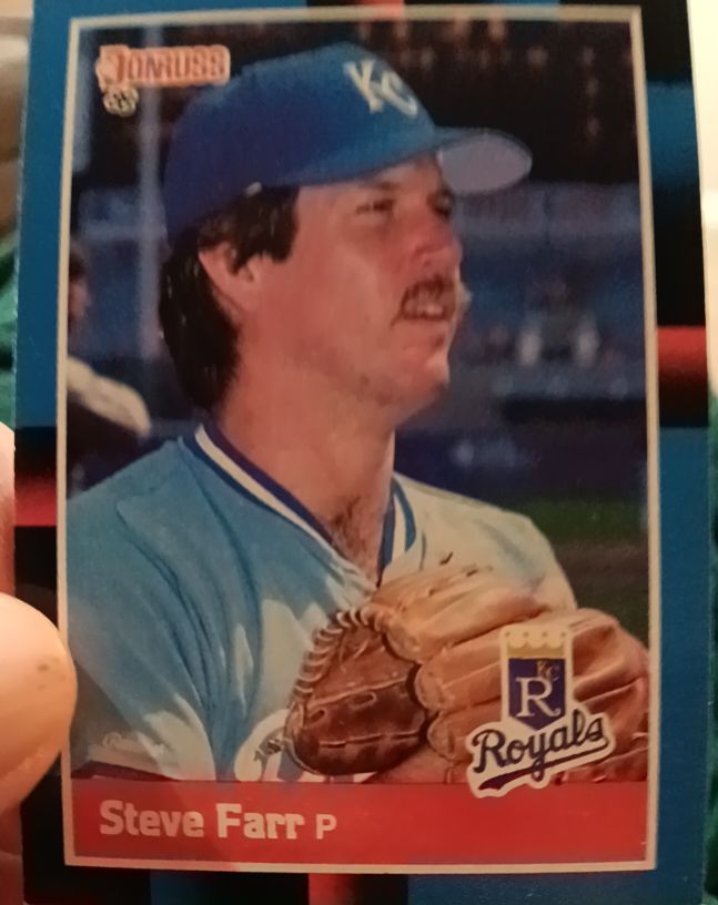 1988 Donruss #378 Steve Farr — front