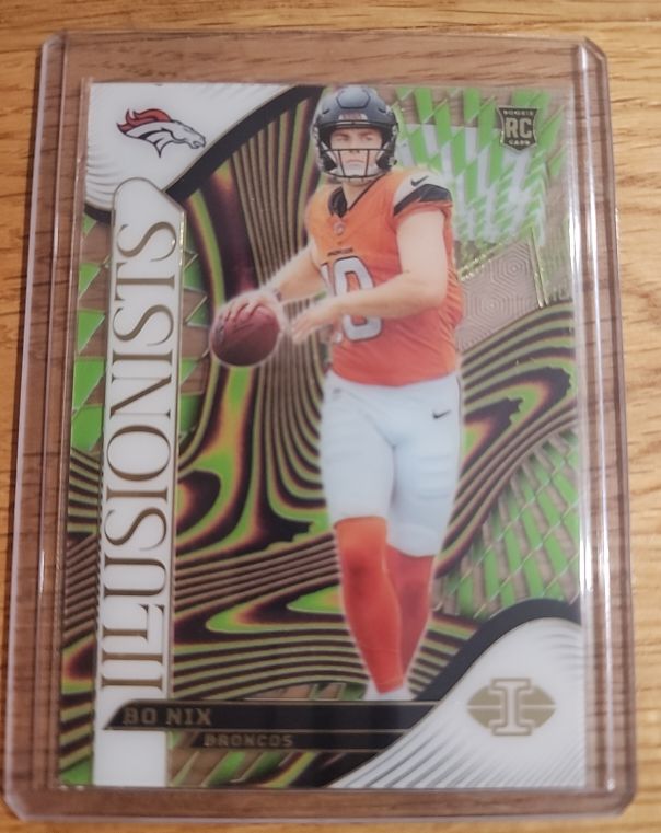 2024 Panini Illusions #4 Bo Nix Illusionists — front
