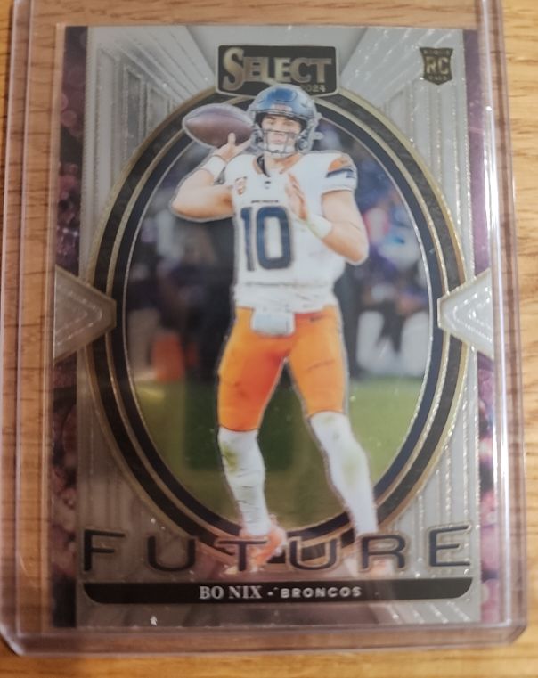 2024 Panini Select #7 Bo Nix Select Future — front