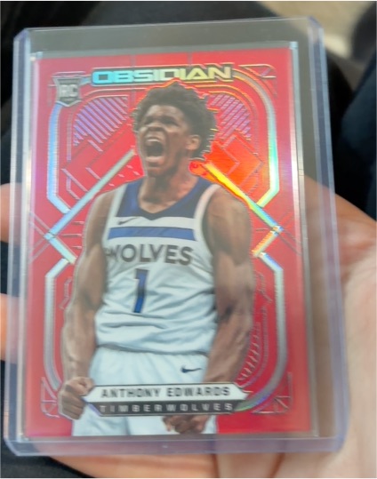 2020-21 Panini Obsidian #152 Anthony Edwards — front