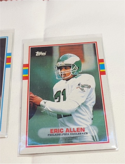 1989 Topps #120 Eric Allen — front