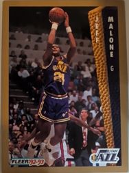 1992-93 Fleer #224 Jeff Malone — front