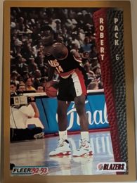 1992-93 Fleer #189 Robert Pack — front