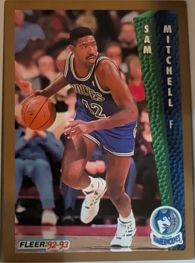 1992-93 Fleer #135 Sam Mitchell — front