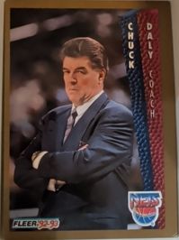 1992-93 Fleer #144 Chuck Daly — front