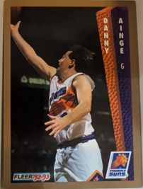 1992-93 Fleer #410 Danny Ainge — front