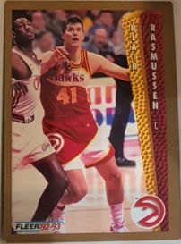 1992-93 Fleer #5 Blair Rasmussen — front