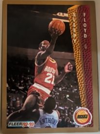 1992-93 Fleer #80 Sleepy Floyd — front