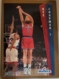 1992-93 Fleer #229 Rex Chapman — front