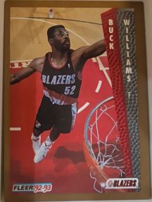 1992-93 Fleer #193 Buck Williams — front