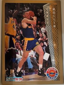 1992-93 Fleer #245 Chris Mullin — front