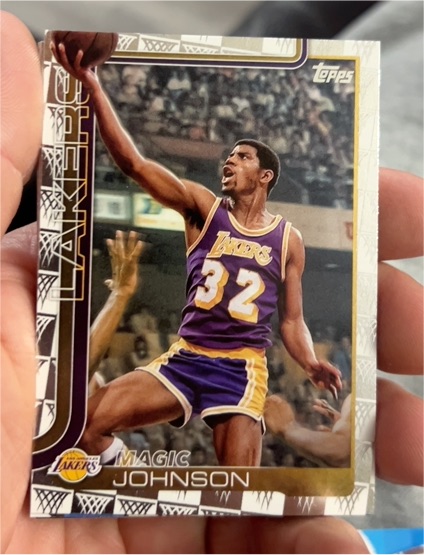 2025-26 Topps #255 Magic Johnson — front