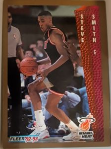 1992-93 Fleer #123 Steve Smith — front
