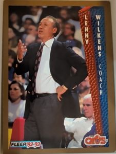 1992-93 Fleer #45 Lenny Wilkens — front