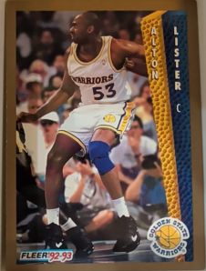 1992-93 Fleer #342 Alton Lister — front