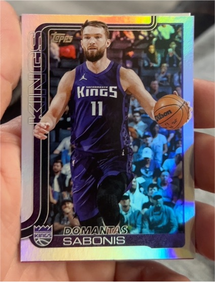 2025-26 Topps #167 Domantas Sabonis — front
