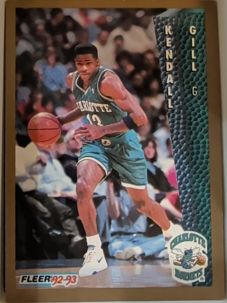 1992-93 Fleer #24 Kendall Gill — front