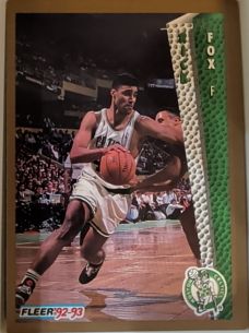 1992-93 Fleer #14 Rick Fox — front