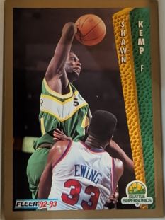 1992-93 Fleer #213 Shawn Kemp — front