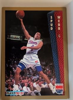 1992-93 Fleer #200 Spud Webb — front