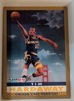 1992-93 Fleer #251 Tim Hardaway — front