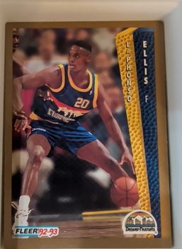 1992-93 Fleer #328 LaPhonso Ellis — front