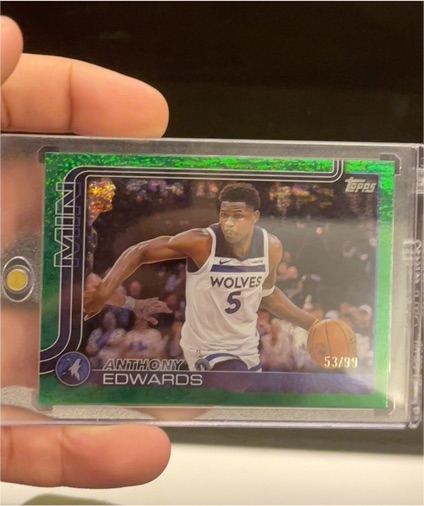 2025-26 Topps #108 Anthony Edwards — front