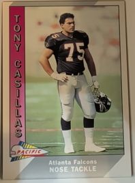1991 Pacific #7 Tony Casillas — front