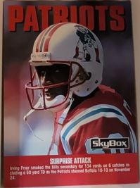 1992 SkyBox Impact #293 Irving Fryar — front