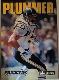 1992 SkyBox Impact #113 Gary Plummer San Diego Chargers — front