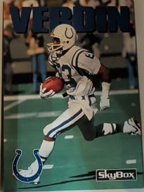 1992 SkyBox Impact #52 Clarence Verdin — front
