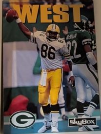 1992 SkyBox Impact #51 Ed West — front