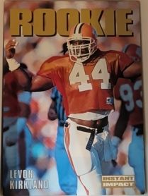 1992 SkyBox Impact #345 Levon Kirkland Rookie Pittsburgh Steelers — front