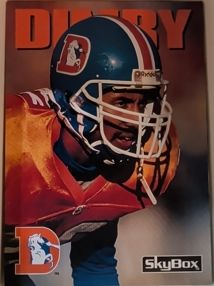 1992 SkyBox Impact #247 Charles Dimry Denver Broncos — front