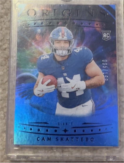 2025 Panini Origins #123 Cam Skattebo — front