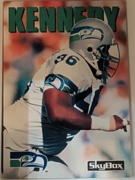 1992 SkyBox Impact #16 Cortez Kennedy — front
