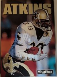 1992 SkyBox #258 Gene Atkins — front