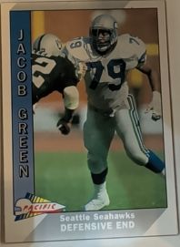 1991 Pacific #478 Jacob Green — front