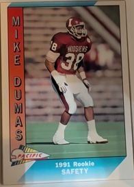 1991 Pacific #535 Mike Dumas Rookie — front