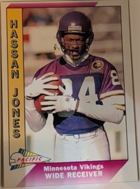 1991 Pacific #289 Hassan Jones — front