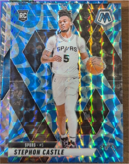 2024-25 Panini Mosaic #236 Stephon Castle Rookie — front