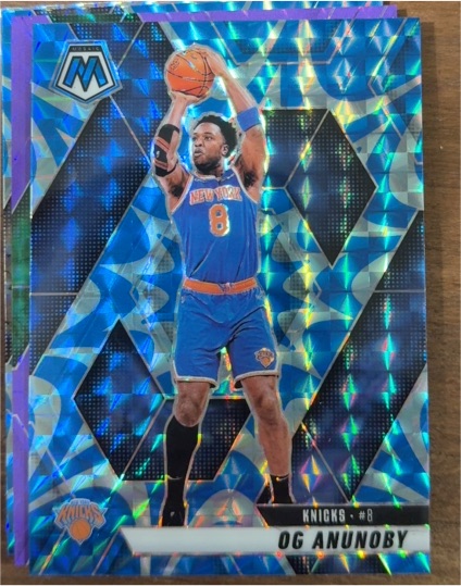 2024-25 Panini Mosaic #123 OG Anunoby — front