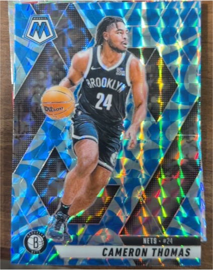 2024-25 Panini Mosaic #8 Cameron Thomas — front