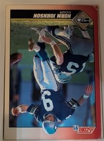 1991 Score #146 Norm Johnson — front