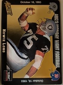 1993 Action Packed Monday Night Football #27 Howie Long — front
